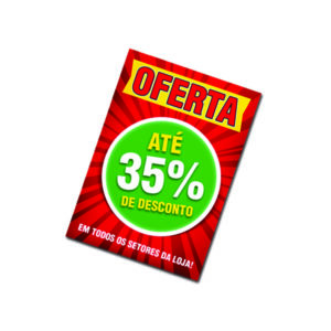 Cartazes 4x0 cor - papel couchê 90g