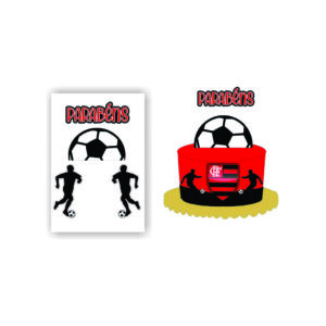 Topper de bolo personalizado